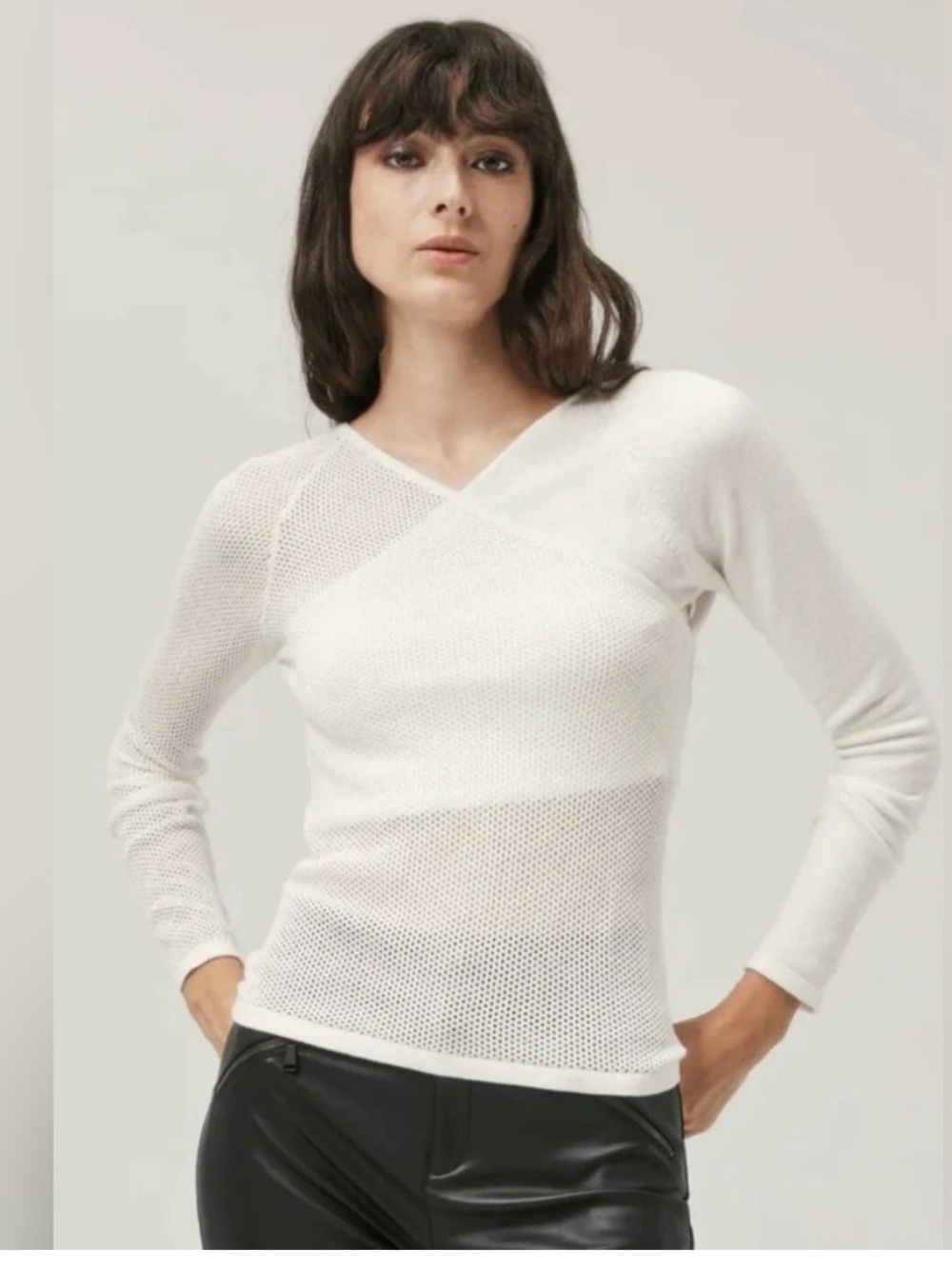 NWT Alp n Rock Colette Sweater Ivory S